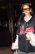 RIHANNA Night Out in New York City 12/06/2024