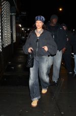 RIHANNA Night Out with Friends in New York 12/28/2024