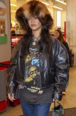 RIHANNA Out Shopping at Target Ahead of New Year Celebrations 12/29/2024