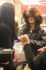 RIHANNA Out Shopping at Target Ahead of New Year Celebrations 12/29/2024