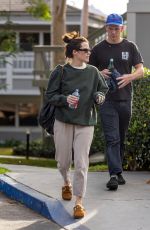 RILEY KEOUGH and Ben Smith Leaves Wellness Spa in Westlake 12/16/2024