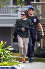 RILEY KEOUGH and Ben Smith Leaves Wellness Spa in Westlake 12/16/2024