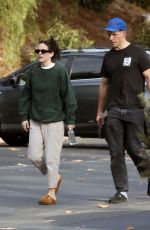 RILEY KEOUGH and Ben Smith Leaves Wellness Spa in Westlake 12/16/2024