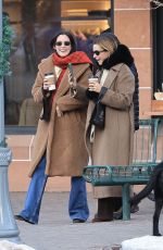 RILEY KEOUGH Out for Coffee with a Friend in Aspen 12/19/2024