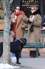 RILEY KEOUGH Out for Coffee with a Friend in Aspen 12/19/2024
