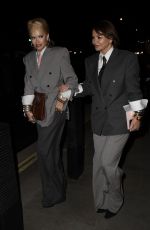 RITA ORA and VERA SAHATCIU Leaves Fashion Awards in London 12/02/2024