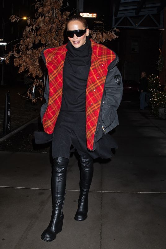 RITA ORA Arrives in New York 12/29/2024
