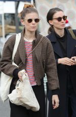 ROONEY and KATE MARA Out with Their Mother at Studio City Farmers Market 12/22/2024