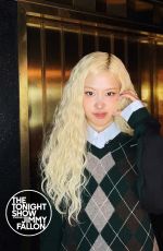 ROSE at Tonight Show Starring Jimmy Fallon in New York 12/11/2024