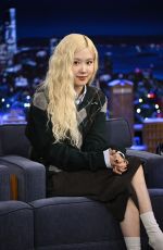 ROSE at Tonight Show Starring Jimmy Fallon in New York 12/11/2024