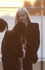 ROSEANNE PARK on the Set of New Music Video in Los Angeles 12/19/2024