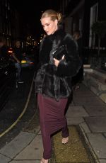 ROSIE HUNTINGTON-WHITELEY Leaves Maison Estelle in London 12/17/2024