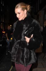 ROSIE HUNTINGTON-WHITELEY Leaves Maison Estelle in London 12/17/2024