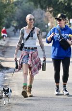 RUBY ROSE Out Hiking with Friends in Studio City 12/28/2024