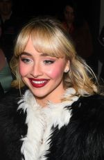 SABRINA CARPENTER Arrives at Premiere screening of A Nonsense Christmas in New York City 12/05/2024