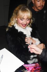 SABRINA CARPENTER Arrives at The Corner Store in New York City 12/05/2024