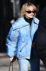 SABRINA CARPENTER Shopping at What Goes Around Comes Around Before Heading to Frenchette for Lunch 12/12/2024