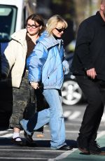 SABRINA CARPENTER Shopping at What Goes Around Comes Around Before Heading to Frenchette for Lunch 12/12/2024
