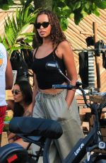SABRINA DHOWRE and Idris ELBA at Barra da Tijuca in Rio de Janeiro 12/30/2024