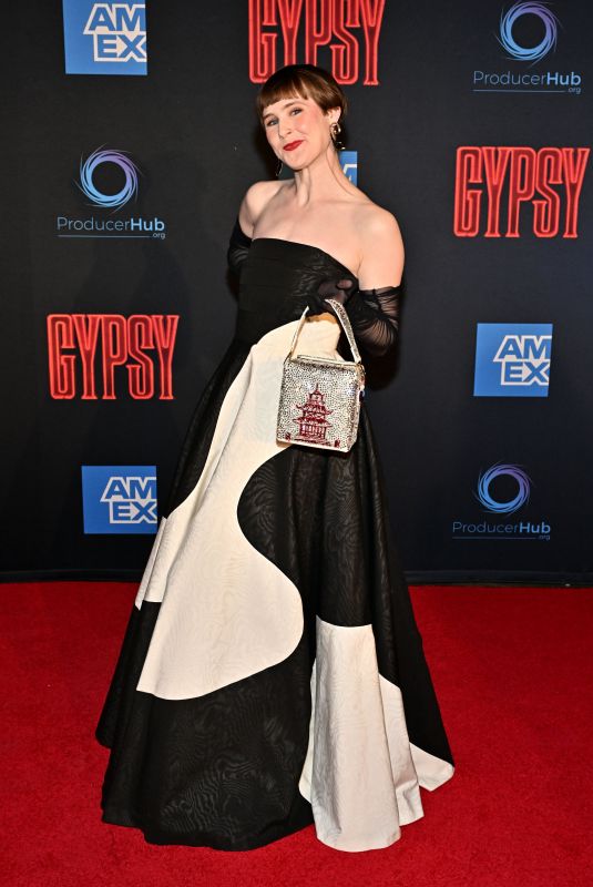 SALLY SHAW at Gypsy Broadway Opening Night at Majestic Theatre in New York 12/19/2024
