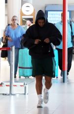 SAM KERR Arrives at Perth Airport 12/29/2024