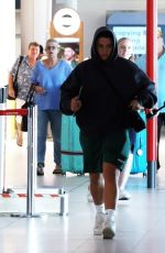 SAM KERR Arrives at Perth Airport 12/29/2024
