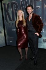 SAM TAYLOR-JOHNSON at Kraven The Hunter Premiere at AMC Lincoln Square Theater in New York 12/10/2024