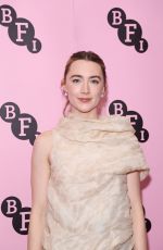 SAOIRSE RONAN at In Conversation at BFI Southbank in London 12/18/2024