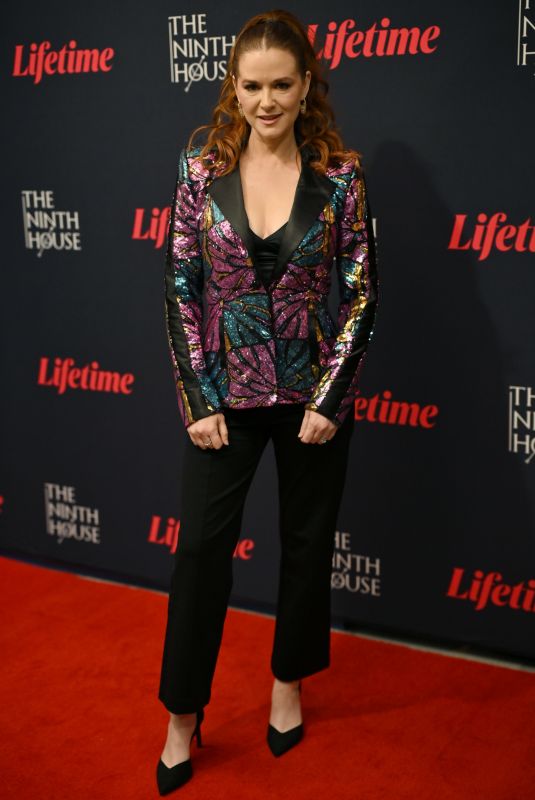 SARAH DREW at A Carpenter Christmas Romance Screening at Landmark Theatres Sunset in Los Angeles 12/18/2024