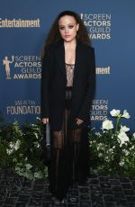 SARAH JEFFERY at 2nd Annual Screen Actor Guild Awards Season Celebration at Chateau Marmont in West Hollywood 12/12/2024