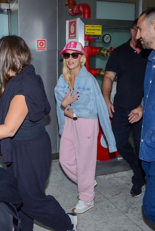 SARAH MICHELLE GELLAR Arrives in Sao Paulo 12/06/2024