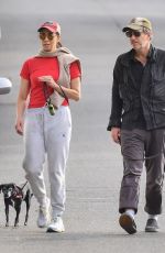 SARAH SILVERMAN and Rory Albanese Out for Morning Dog Walk in Los Angeles 12/18/2024