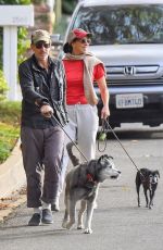 SARAH SILVERMAN and Rory Albanese Out for Morning Dog Walk in Los Angeles 12/18/2024