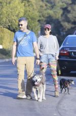 SARAH SILVERMAN and Rory Albanese Out with Their Dogs 12/30/2024