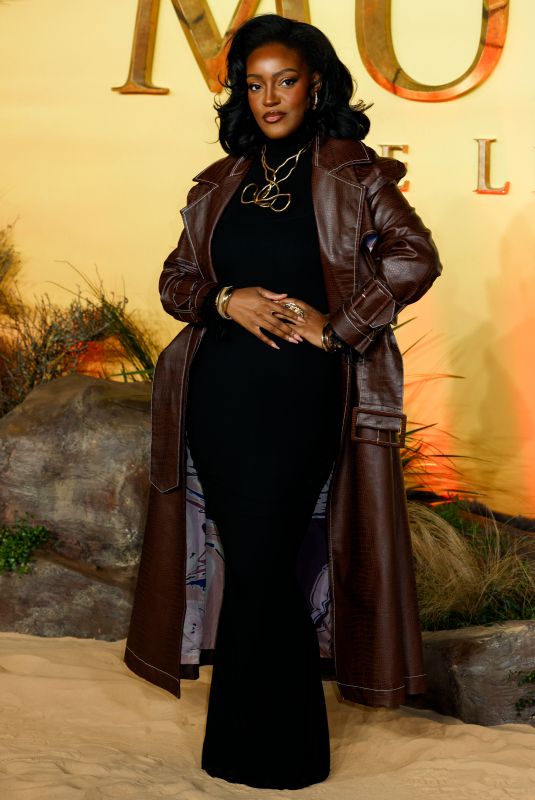 SAREL MADZIYA at Mufasa: The Lion King UK Premiere at Cineworld Leicester Square in London 12/11/2024