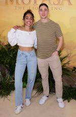 SAVANNAH SACHDEV at Mufasa: The Lion King Screening in London 12/15/2024