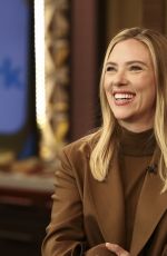 SCARLETT JOHANSSON at Live with Kelly and Mark 11/26/2024