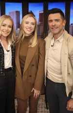 SCARLETT JOHANSSON at Live with Kelly and Mark 11/26/2024