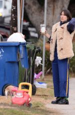 SCOUT WILLIS Out with Her Dog in Los Angeles 11/29/2024