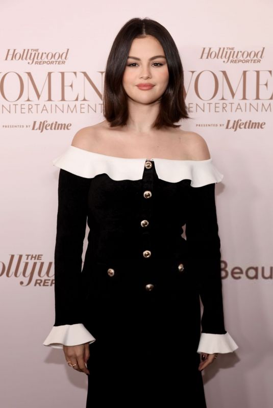 SELENA GOMEZ at Hollywood Reporter’s Annual Women in Entertainment Gala in Beverly Hills 12/04/2024
