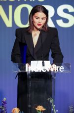 SELENA GOMEZ Receives Spotlight Award at IndieWire Honors 2024 in Los Angeles 12/05/2024