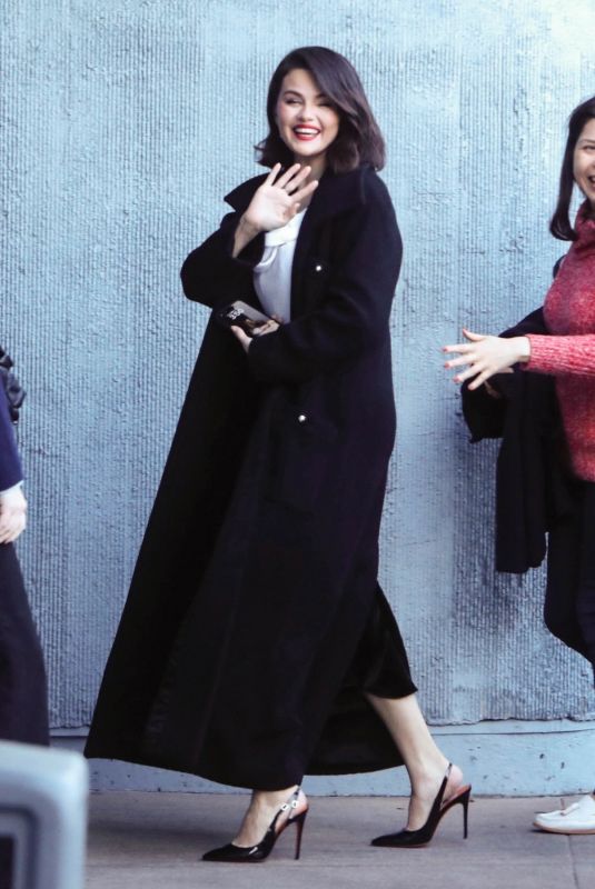SELENA GOMNEZ Arrives at Harmony Gold Theater in Los Angeles 12/14/2024