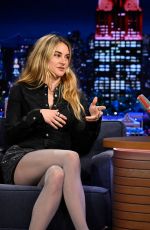 SHAILENE WOODLEY at Tonight Show Starring Jimmy Fallon 12/02/2024