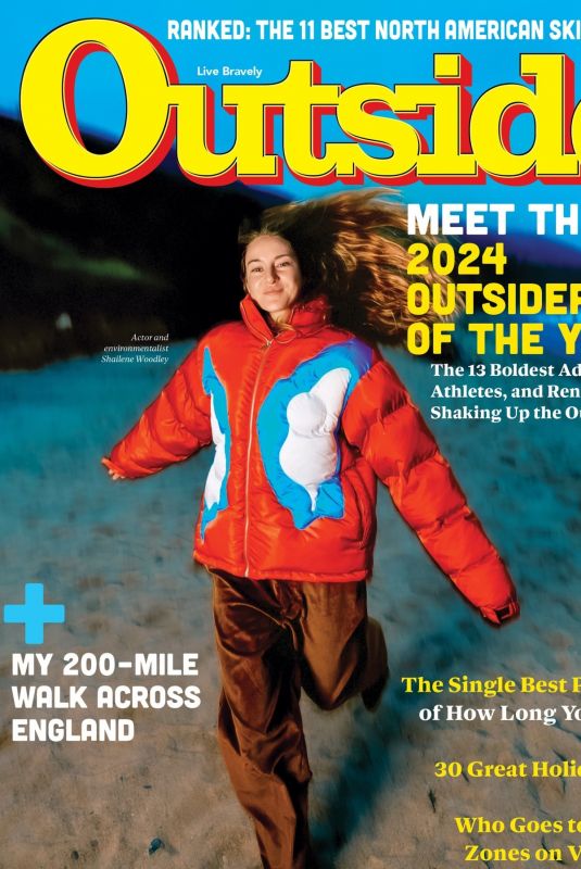 SHAILENE WOODLEY for Outside Magazine, November-December 2024