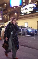 SHAILENE WOODLEY Out at Times Square in New York 12/24/2024