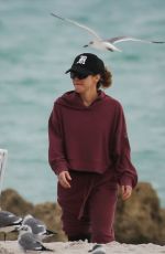 SHAKIRA Out at a Beach on Christmas Day in Miami 12/25/2024