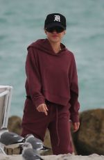 SHAKIRA Out at a Beach on Christmas Day in Miami 12/25/2024