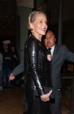 SHARON STONE Arrives at 38th American Cinematheque Awards in Beverly Hills 12/06/2024