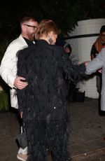 SHARON STONE Arrives at Brunello Cucinelli Diner at Chateau Marmont in West Hollywood 12/05/2024