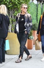 SHARON STONE Out with Friends in Beverly Hills 12/11/2024
